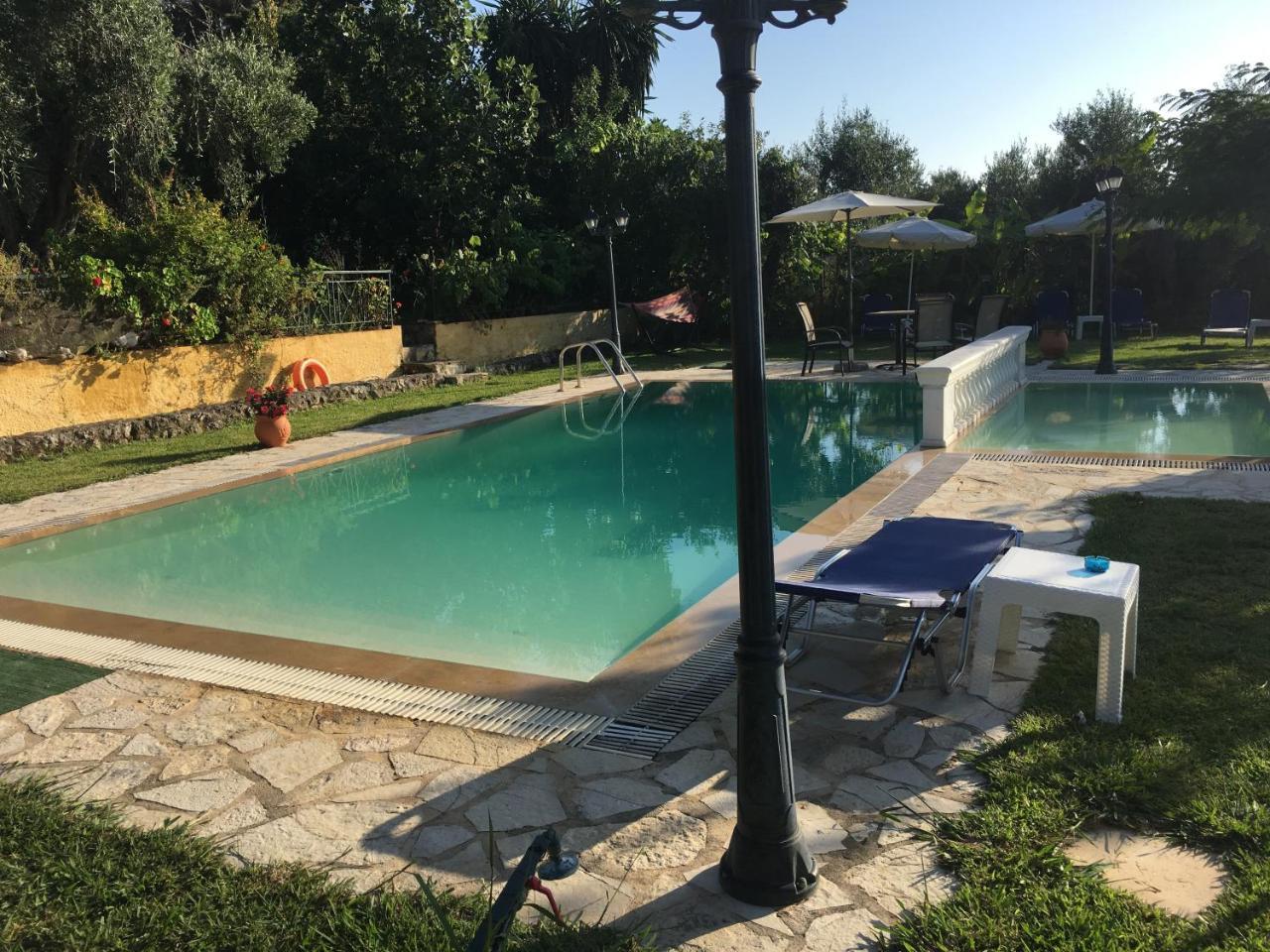 Pension Skala Ágios Matthaíos Bagian luar foto