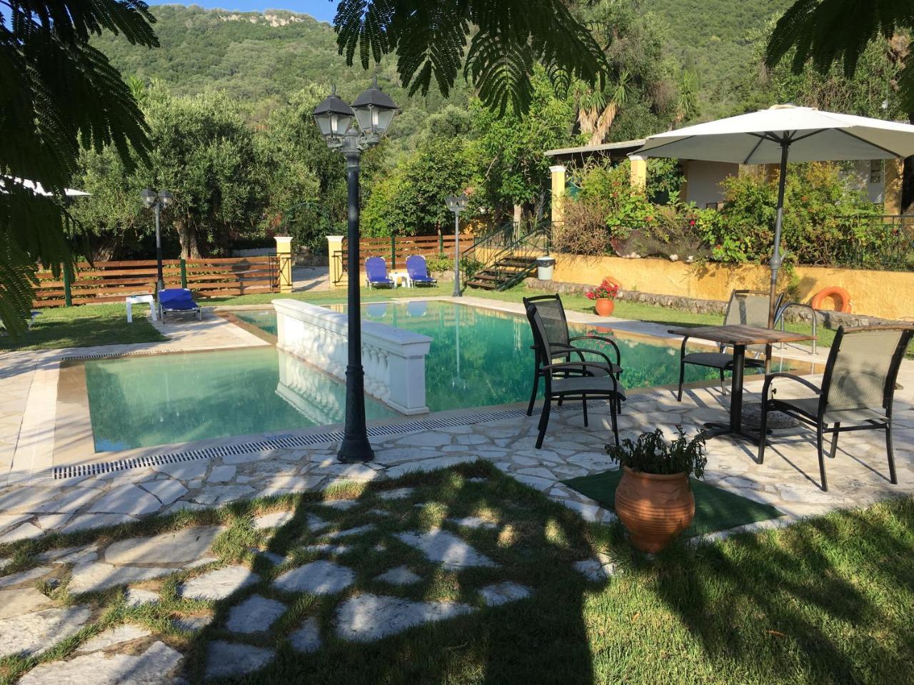 Pension Skala Ágios Matthaíos Bagian luar foto